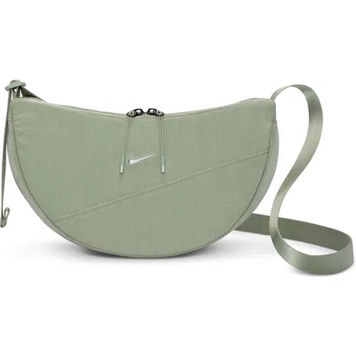 Nike Aura Crescent Crossbody Bag In Green
