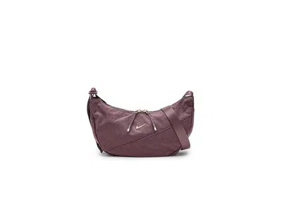 Nike Aura Crescent Crossbody Bag (4l) Cross Body Handbags Tattoo/tattoo/light Transparent Gold: One Size In Brown