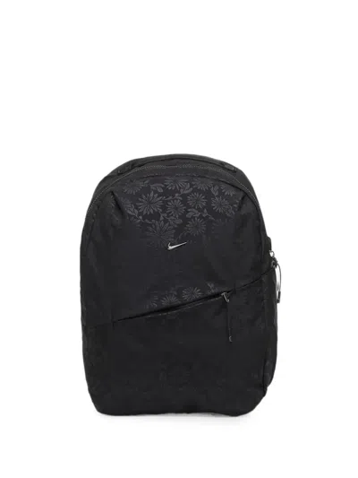 Nike Aura Floral Backpack (24l) In Black