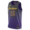 Nike Austin Reaves Los Angeles Lakers 2024/25 City Edition  Men's Dri-fit Nba Swingman Jersey In Purple