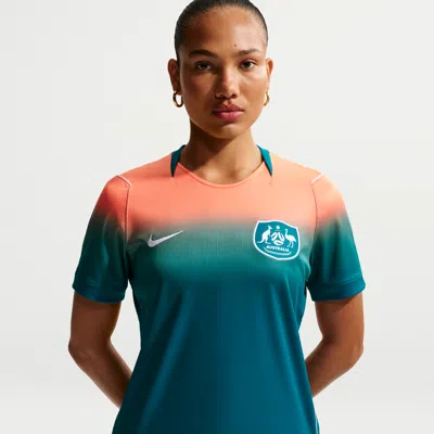Nike Australia 2026 Stadium Away  Women's Dri-fit Soccer Replica Jersey In Multi