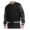 Nike Authentics Varsity Jacket 'black White'