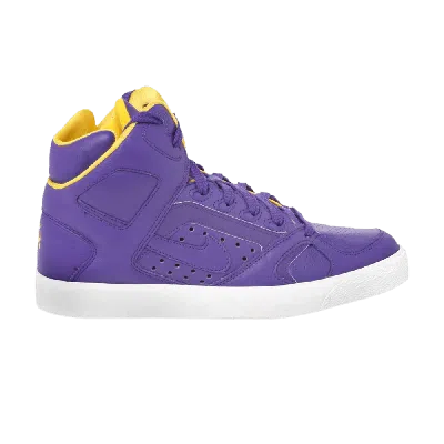 Pre-owned Nike Auto Flight High Qk Le 'varsity Purple'