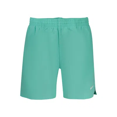 Nike Azzurro Polyester Men's Swim Boxer In Blue