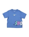 Nike Babies'  B Nsw Art Rlxd Ss Gfx Toddler Boy T-shirt Light Blue Size 7 Cotton, Polyester
