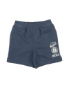 Nike Babies'  B Nsw Lnt Ft Taping Short Toddler Boy Shorts & Bermuda Shorts Slate Blue Size 7 Cotton, Polyest