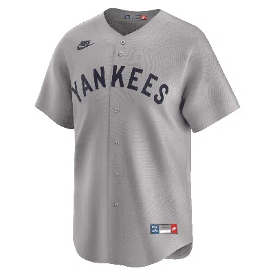 Nike Babe Ruth New York Yankees Cooperstown  Men's Dri-fit Adv Mlb Limited Jersey In Gold