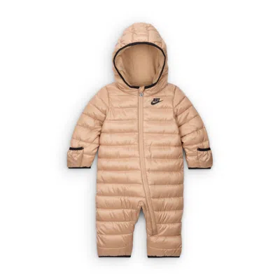 Nike Baby (0-) Solid Baby Snowsuit In Neutral