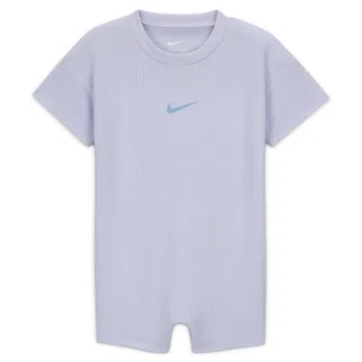 Nike Baby (0-) Waffle Romper In Blue