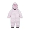 Nike Baby (0-9m) Swoosh Snowsuit In Pink