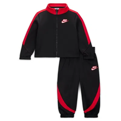 Nike Baby (12-) 2-piece Propus Colorblocked Set In Black