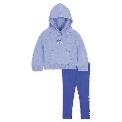 Nike Baby (12-24m) Air Hoodie And Leggings Set In Blue