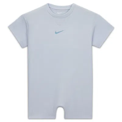 Nike Baby (12-24m) Waffle Romper In Gray