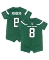 Nike Baby Aaron Rodgers Legacy New York Jets Game Romper Jersey In Green,white