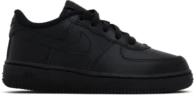 Nike Baby Black Air Force 1 Le Sneakers In Black/black