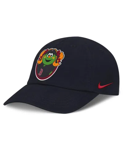 Nike Kids' Baby Boys And Girls Black Boston Red Sox Mascot Club Flex Hat