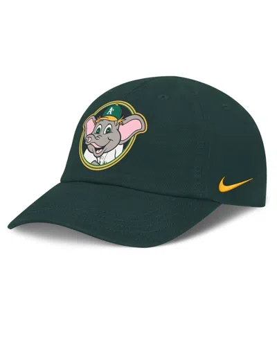 Nike Baby Boys And Girls Green Athletics Mascot Club Flex Hat