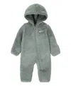 NIKE BABY BOYS AND GIRLS HOODED SHERPA COVERALL