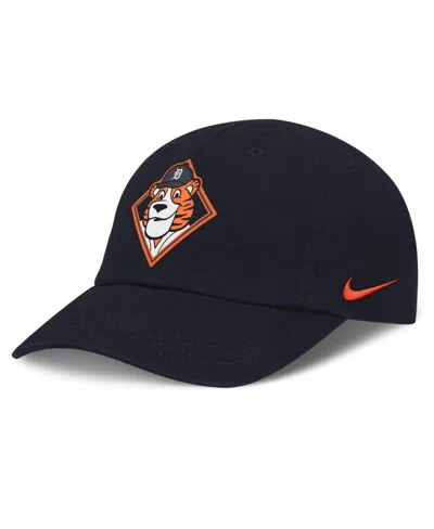Nike Kids' Baby Boys And Girls Navy Detroit Tigers Mascot Club Flex Hat In Black