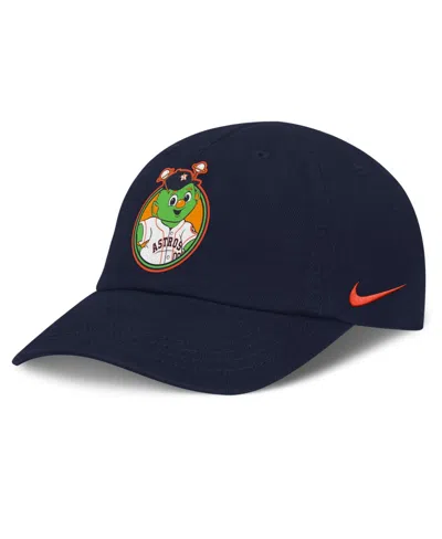 Nike Kids' Baby Boys And Girls Navy Houston Astros Mascot Club Flex Hat In Black