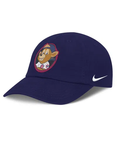 Nike Kids' Baby Boys And Girls Royal Chicago Cubs Mascot Club Flex Hat In Blue