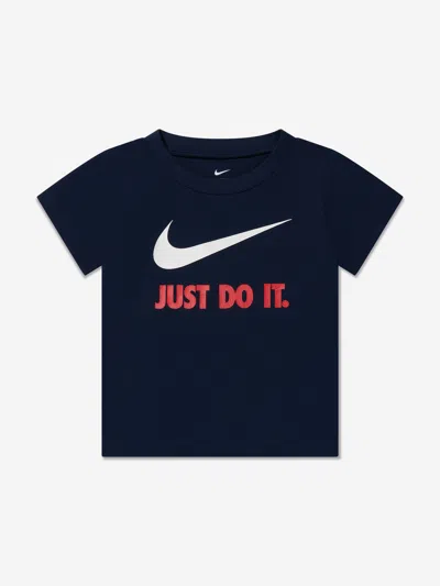 Nike Baby Boys Jdi Swoosh T-shirt In Blue