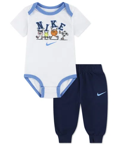 Nike Baby Boys' Multisport Bodysuit And Pants, 2-piece Set