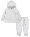 Nike Baby Boys Or Baby Girls 2-piece Hooded Jacket And Pants Set In Animal Print