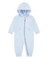 Nike Baby Boys Or Girls Essentials Hooded French Terry Coverall In Cobalt