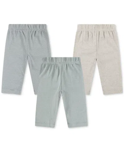 Nike Baby Boys Or Girls Essentials Pull-on Pants, Pack Of 3 In Mica Green