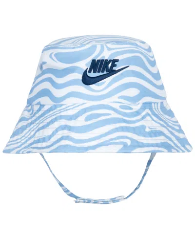 Nike Baby Boys Upf 40+ Futura Bucket Hat In Aquarius Blue