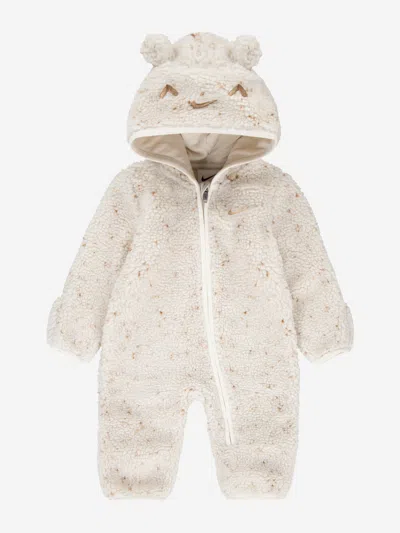 Nike Kids'  Baby Cozy Comfort Coverall In White