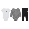 Nike Essentials 3-piece Pants Set Baby 3-piece Set In Black