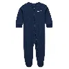 Nike Baby Essentials Baby (0-9m) Footed Coverall In Blue