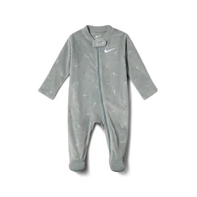 Nike Baby Essentials Baby (0-9m) Footed Coverall In Gray