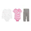 Nike Baby Essentials Baby (12-24m) 3-piece Bodysuits And Pants Set In White