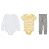 Nike Baby Essentials Baby (12-24m) 3-piece Bodysuits And Pants Set In Multicolor