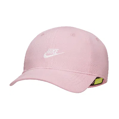 Nike Baby Futura Curved Brim Cap In Pink