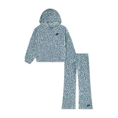 Nike Baby Girls 2-pc. Pant Set In Blue
