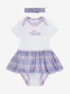 Nike Baby Girls 2 Piece Sunny Swoosh Tutu Set In Blue