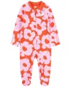 NIKE BABY GIRLS FLORAL COVERALL