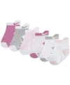 Nike Baby Or Toddler Tab Gripper Socks, Pack Of 6 In Dark Fushia
