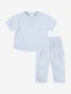 Nike Baby Readyset T-shirt And Joggers Set In Blue
