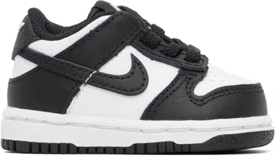 Nike Baby White & Black Dunk Low Sneakers
