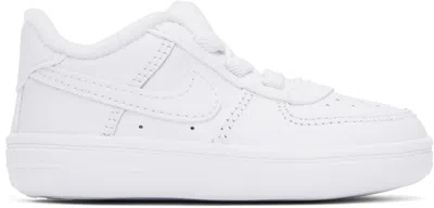 Nike Baby White Force 1 Crib Pre-walkers