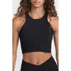 Nike Back Keyhole Bralette In Black