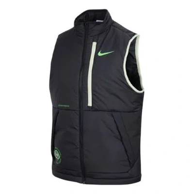 Nike Back Large Logo Stay Warm Casual Sleeveless Vest Black