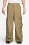Nike Baggy Cargo Pants In Brown
