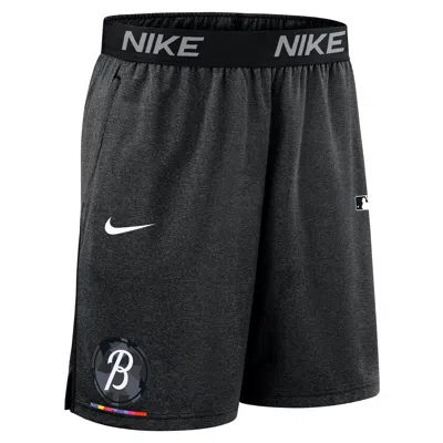 Nike Baltimore Orioles Authentic Collection City Connect  Men's Dri-fit Mlb Shorts In Black