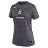 Nike Baltimore Orioles Authentic Collection City Connect Velocity  Women's Dri-fit Mlb T-shirt In Black